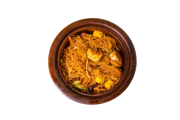Fideos de arroz Singapur
