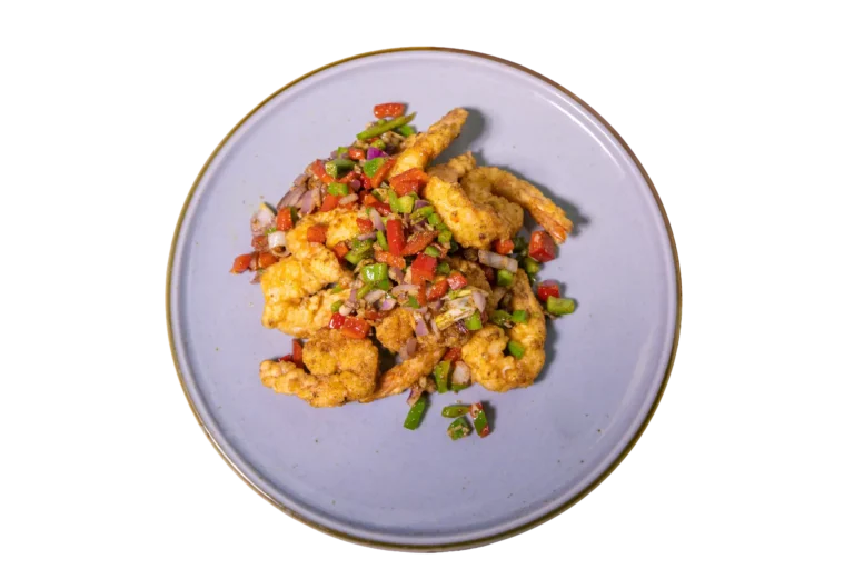 Gambas pimienta y sal