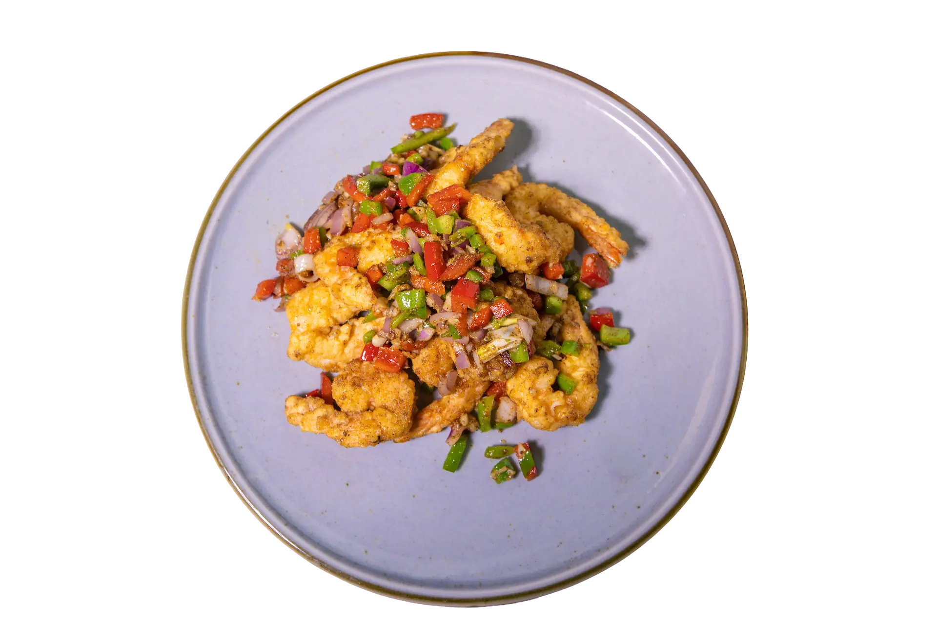 Gambas pimienta y sal