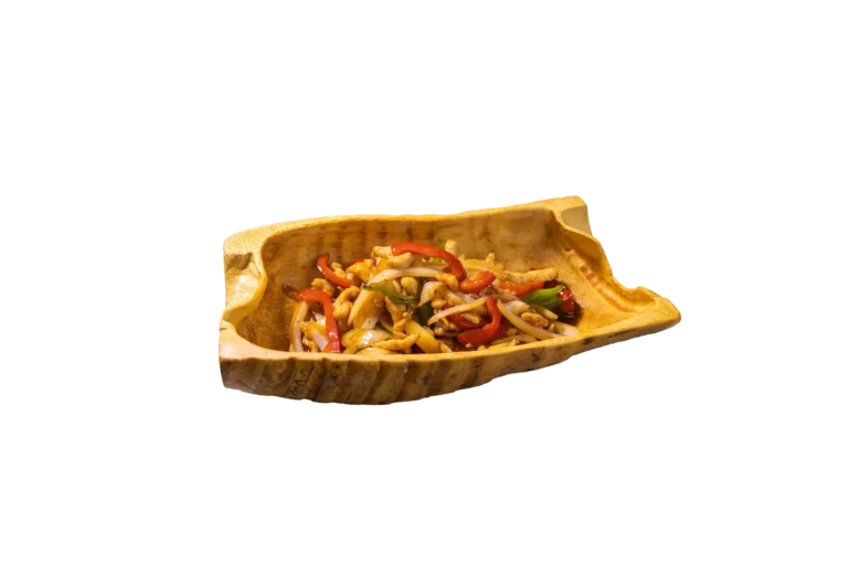 Pollo con albahaca ?