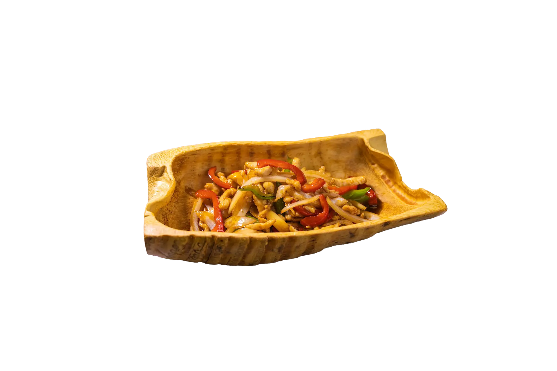 Pollo con albahaca ?