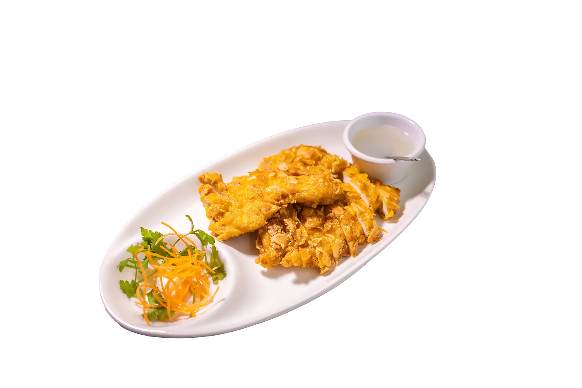 Chicken with lemon sauce