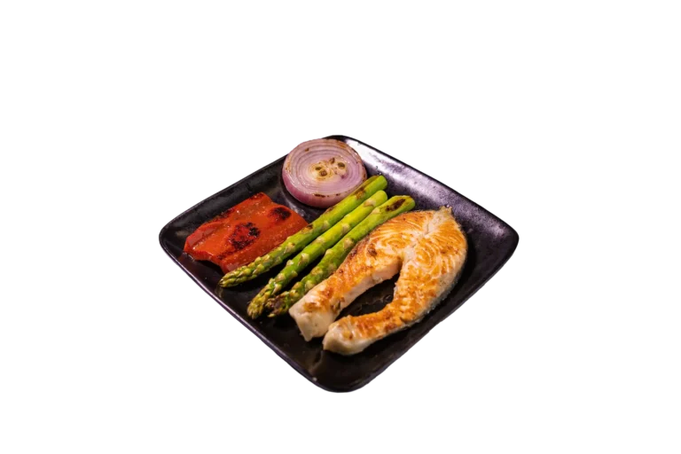 Grilled salmon