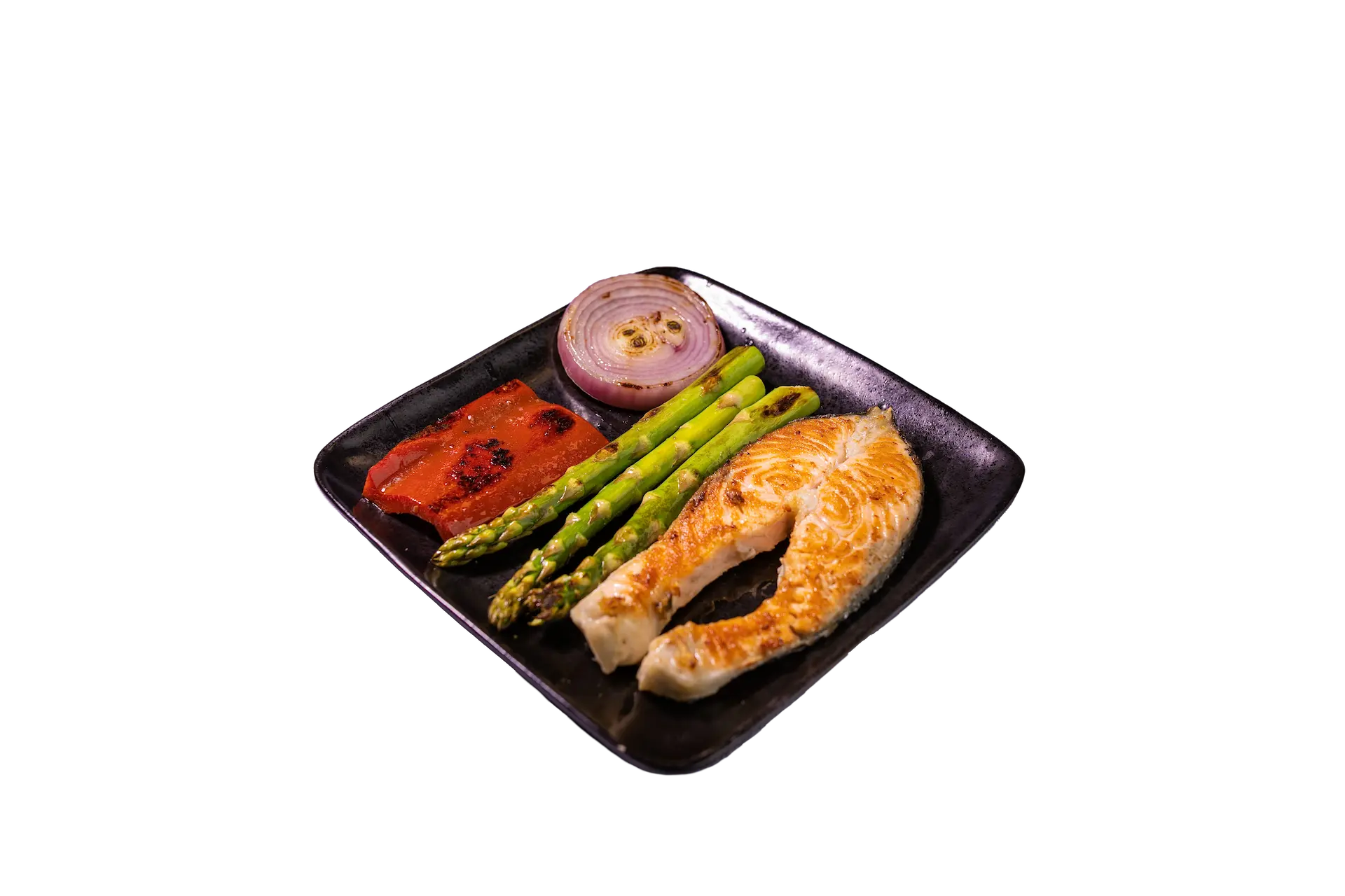 Grilled salmon
