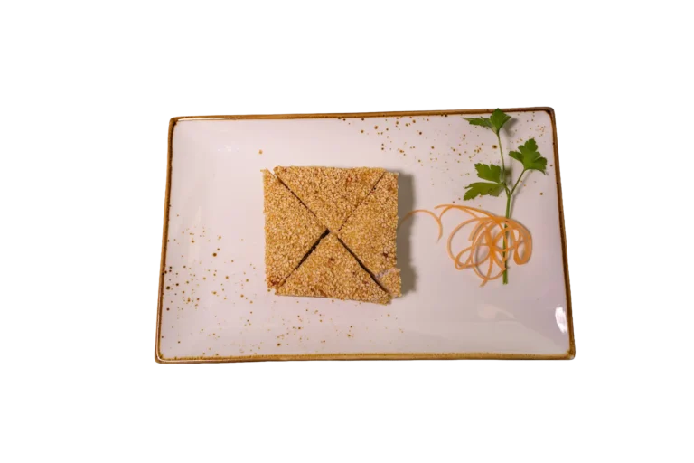 Fried prawns toast