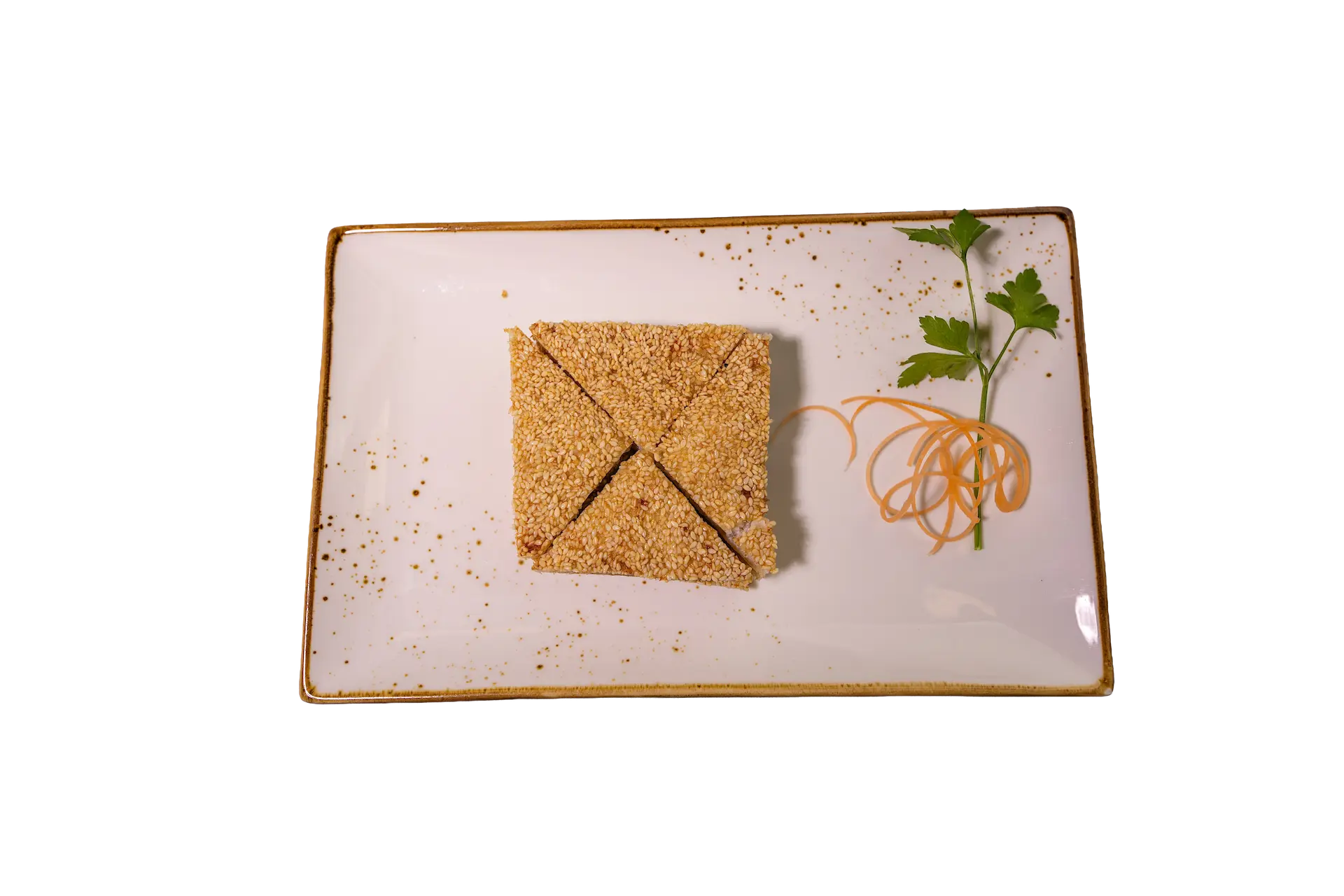 Fried prawns toast