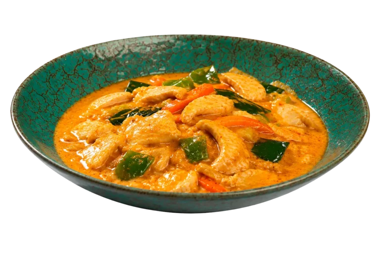 Pollo con panang curry ??