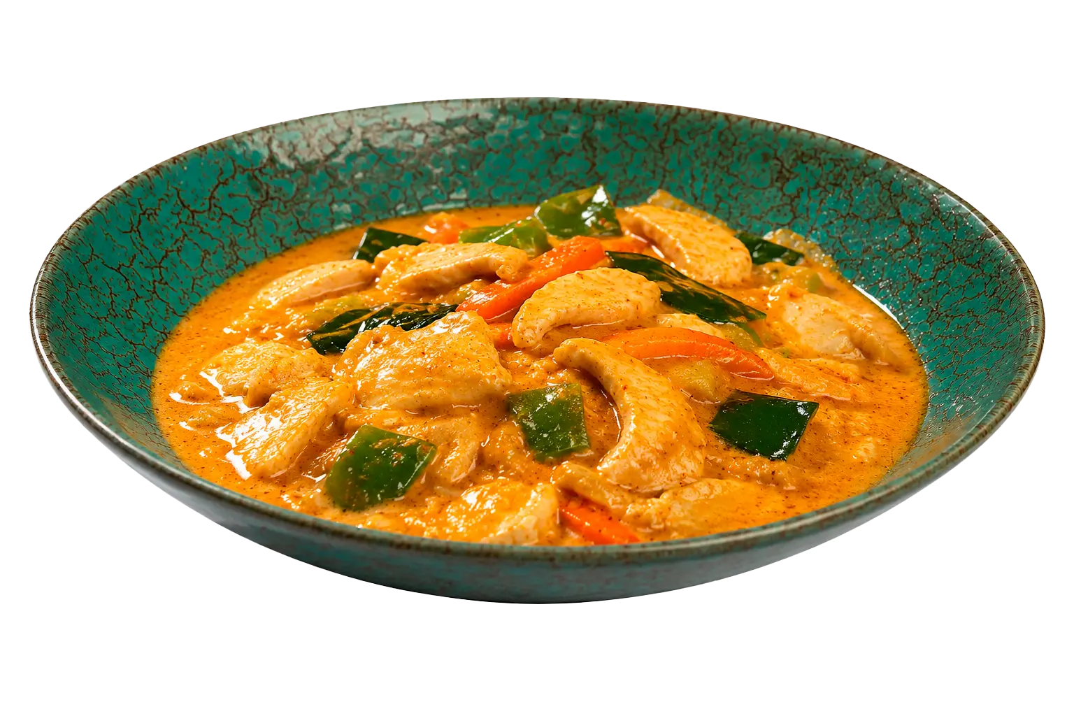 Pollo con panang curry ??