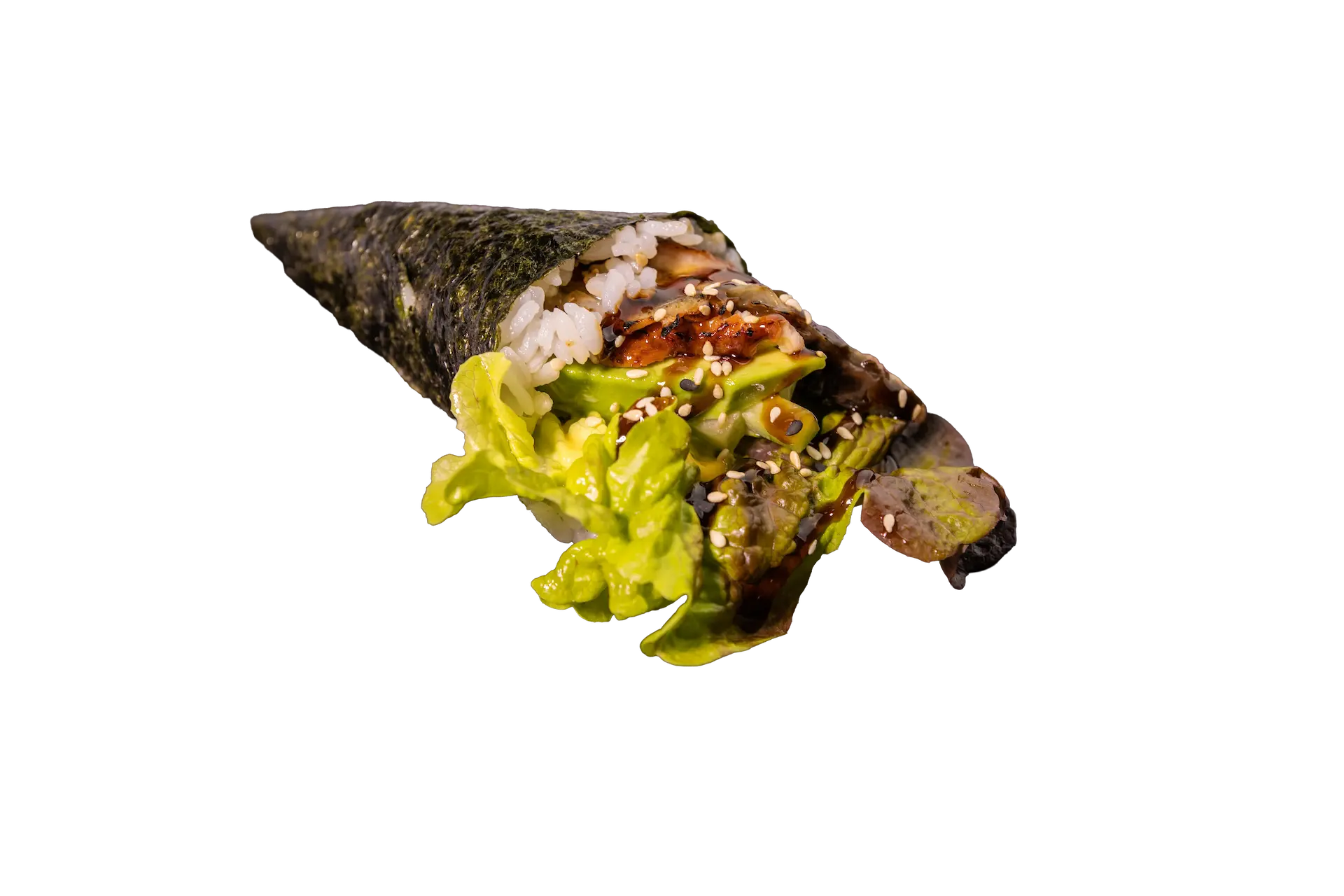 Unagi temaki Anguila